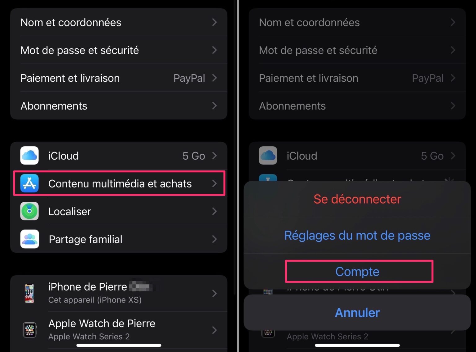 comment consulter ses factures apple