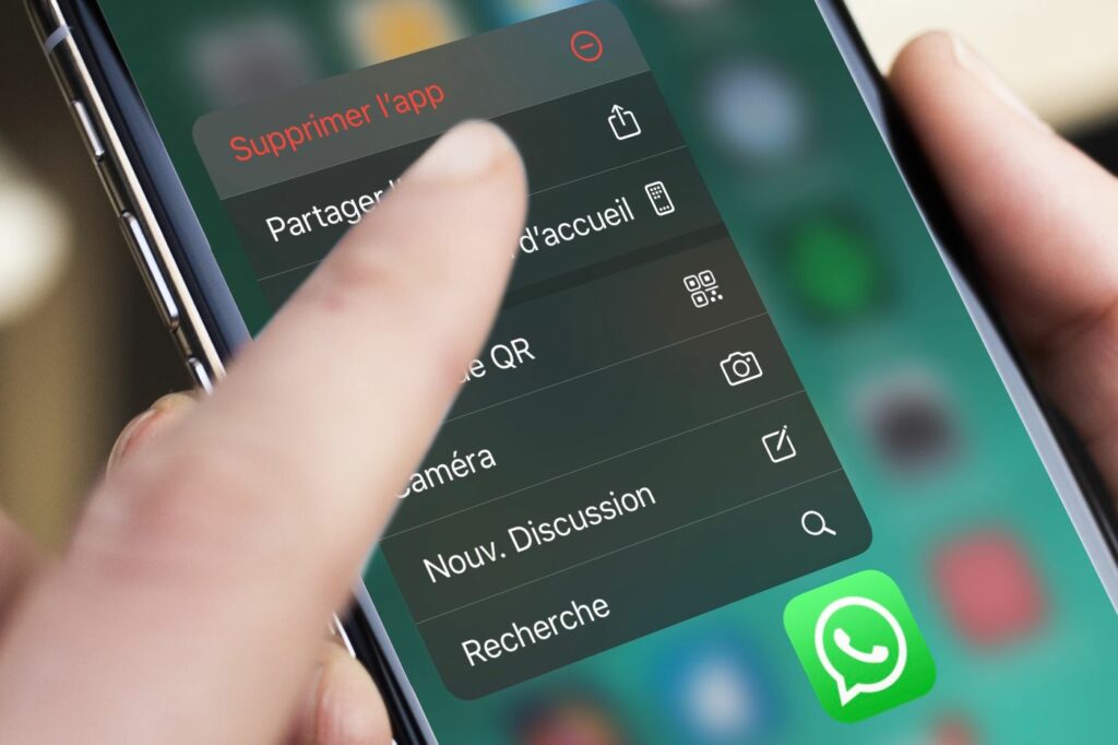 comment supprimer whatsapp sur iphone