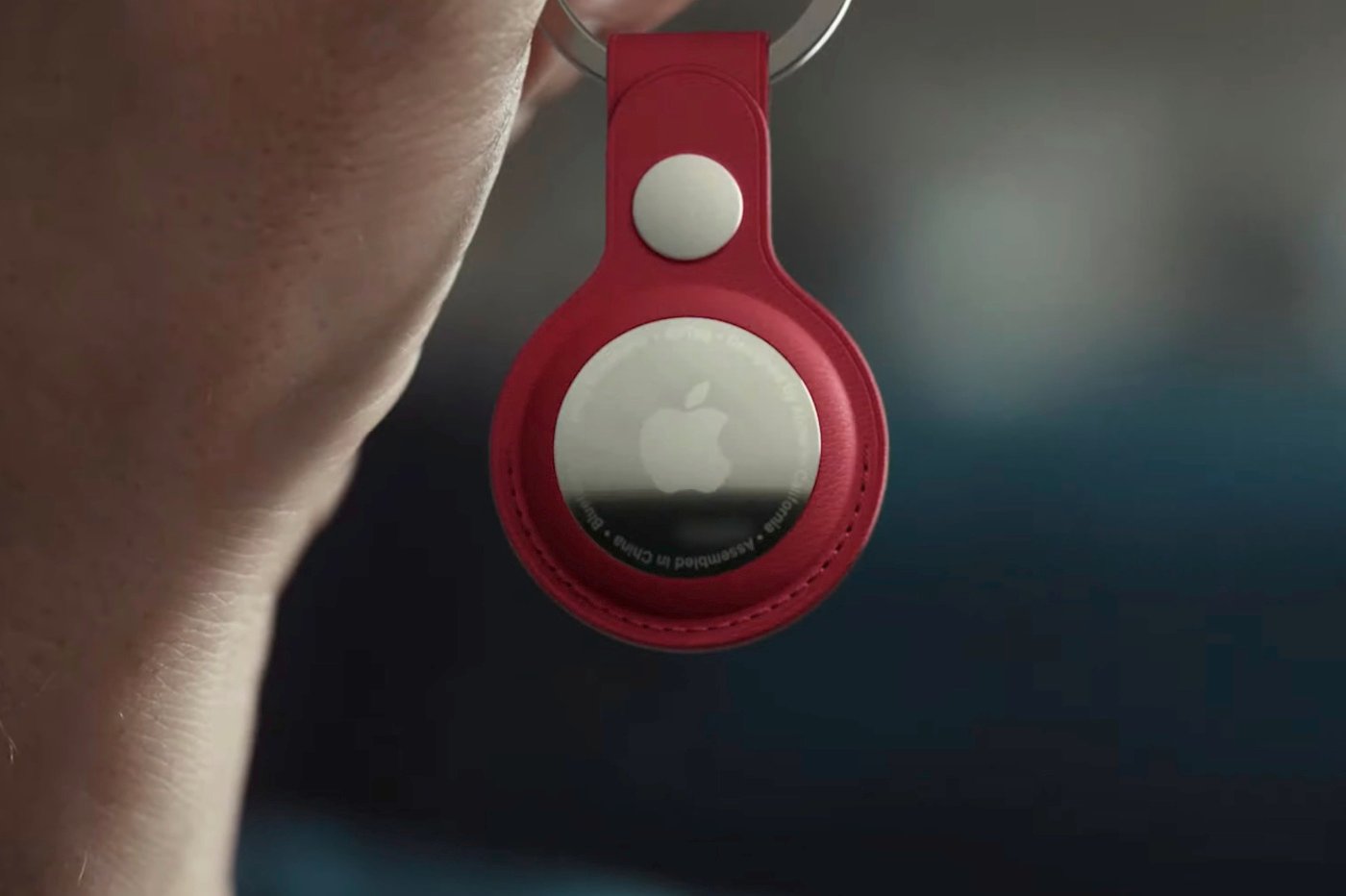 Une première photo d'un AirTag sur un porte-clés Apple ?