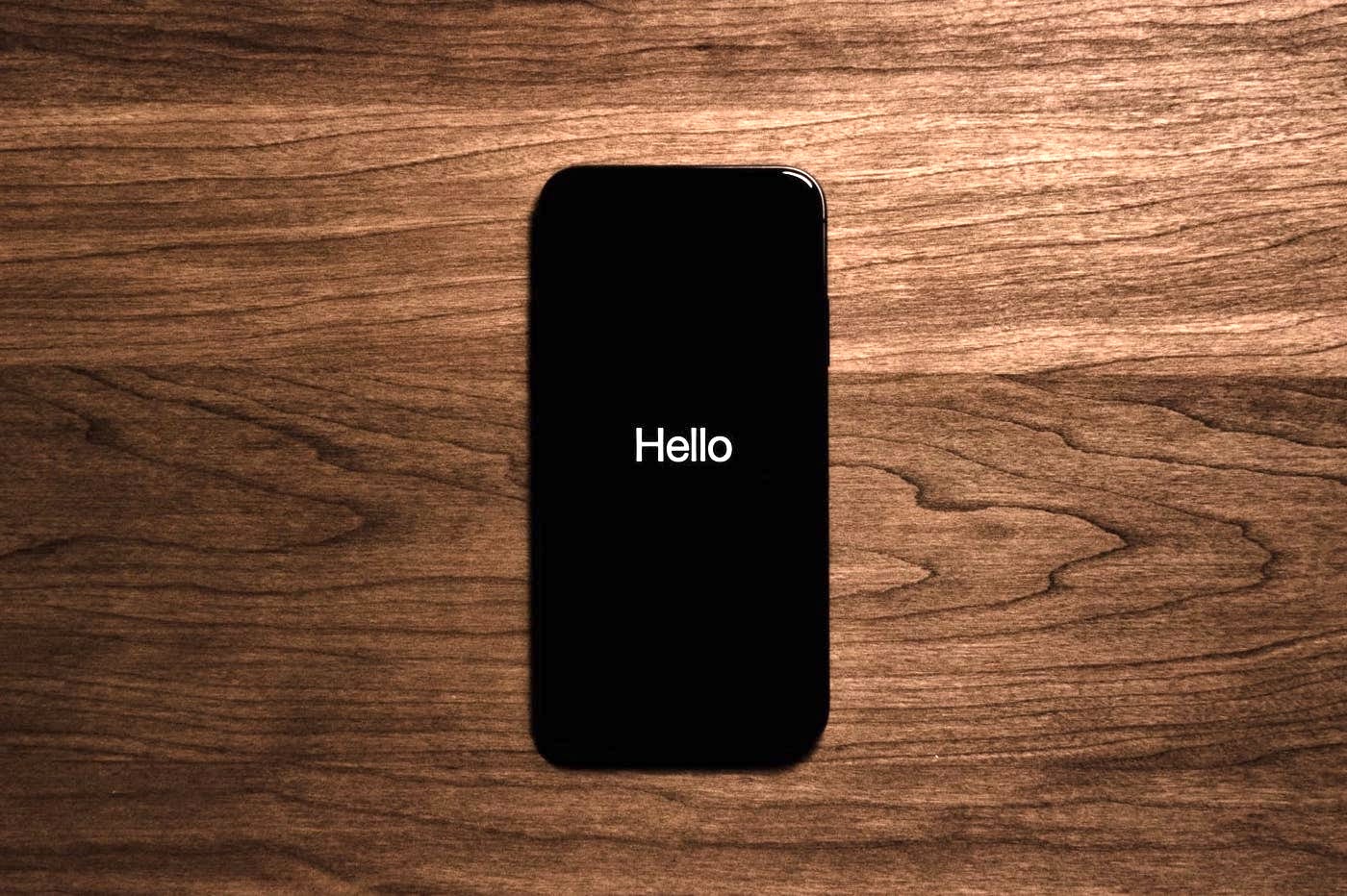 iPhone Hello