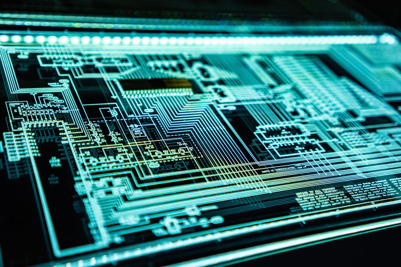 Circuit informatique électronique