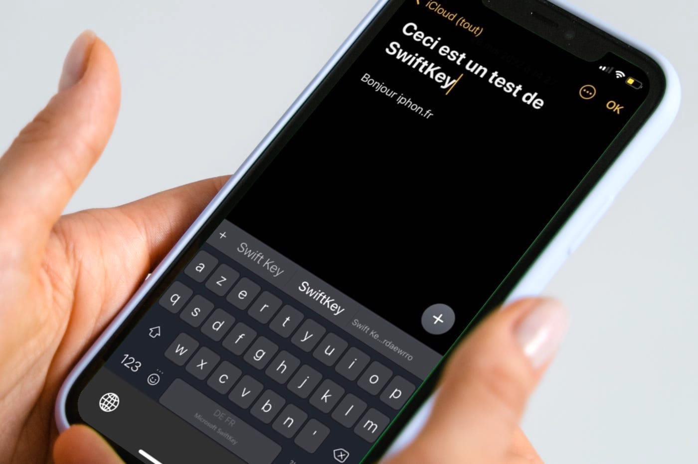 iPhone iOS 8 : utiliser le clavier de votre iPhone - Assistance Orange