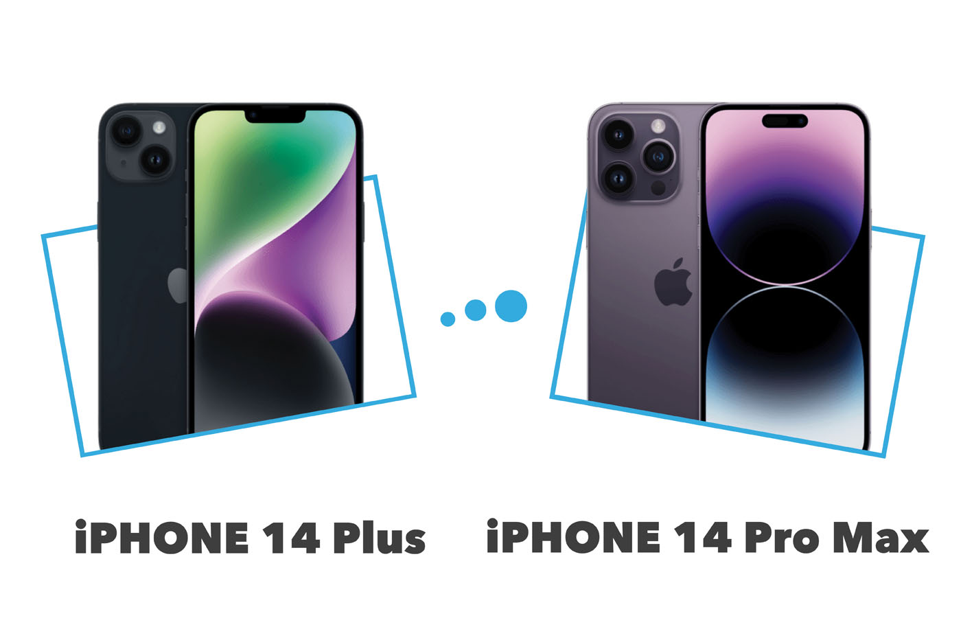 Comparatif IPhone 14 Plus VS IPhone 14 Pro Max Les Diff rences IPhon fr