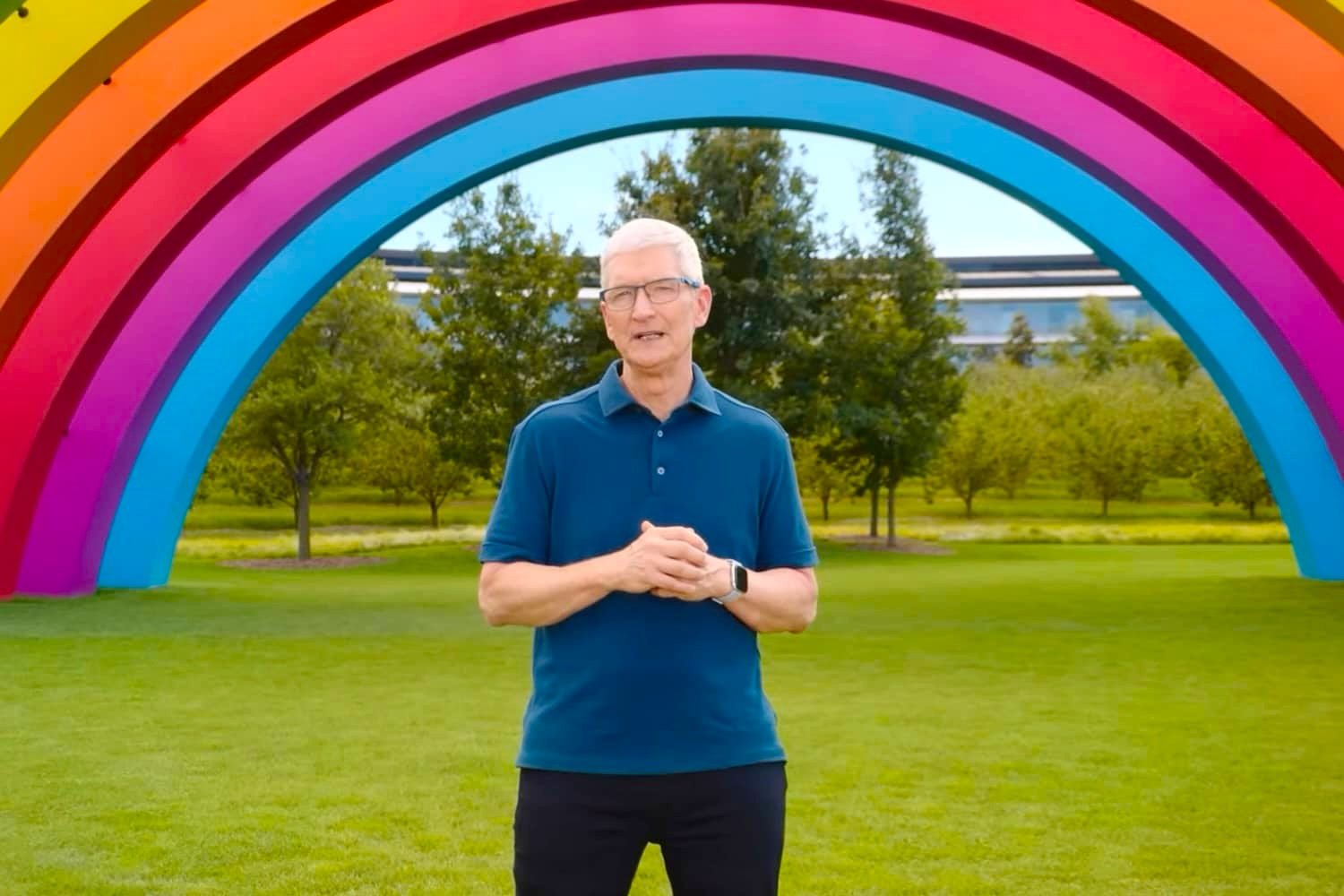 Tim Cook Apple Park