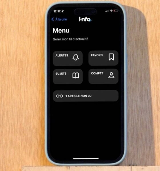 App i-nfo.fr articles non lus