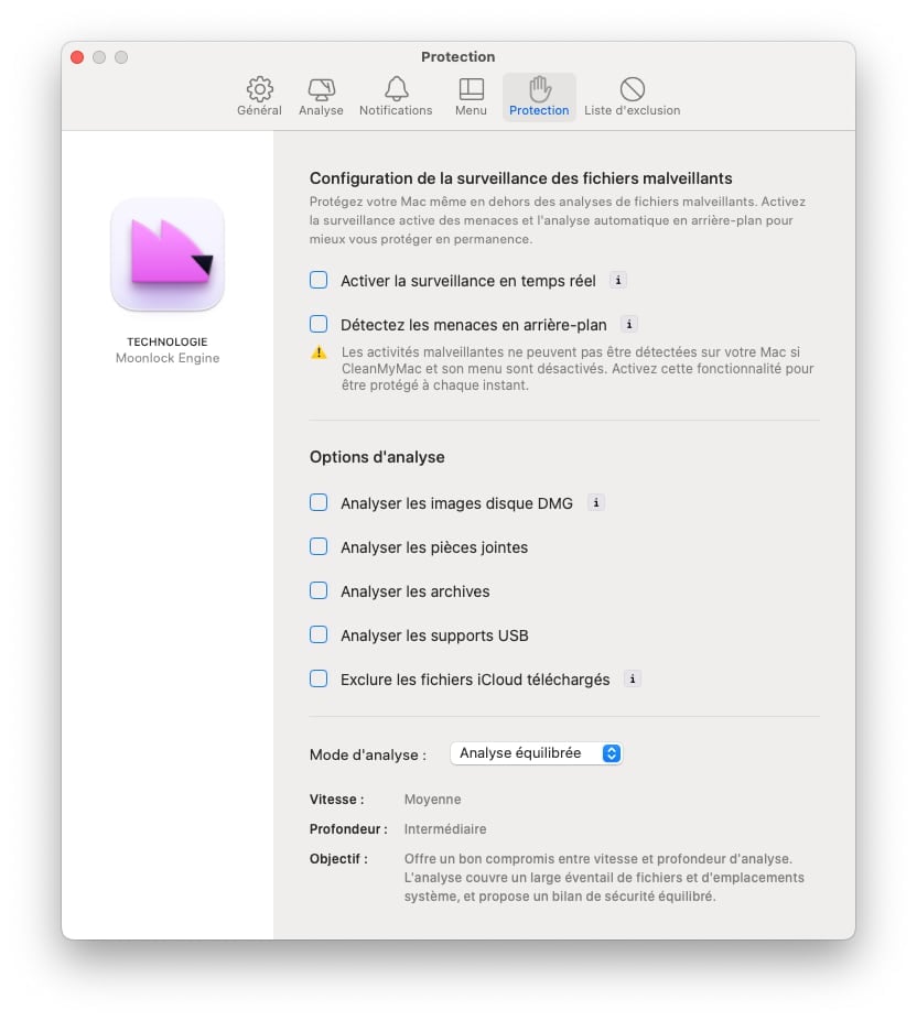 CleanMyMac protection maliciels