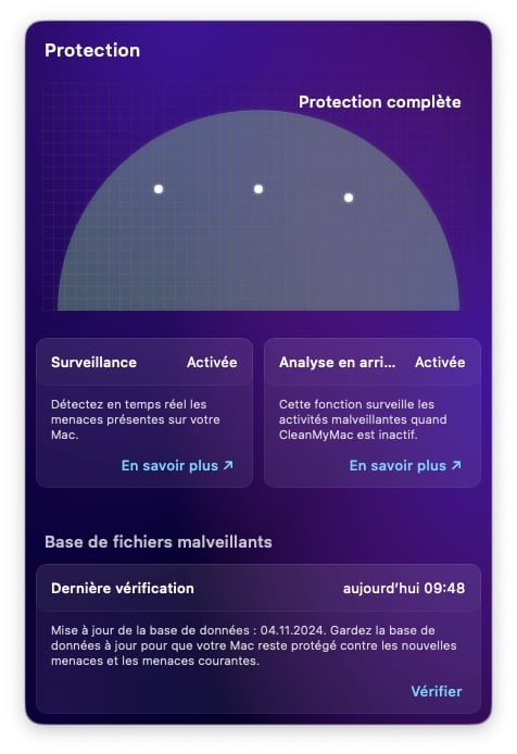 CleanMyMac protection