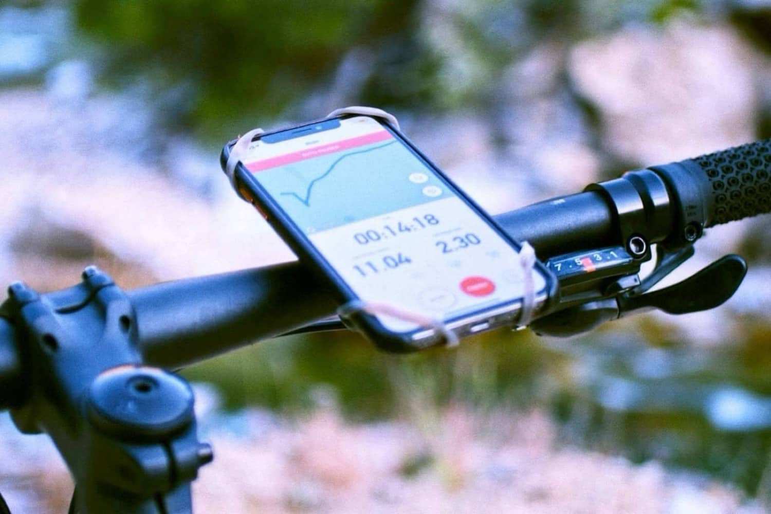 Support iPhone vélo