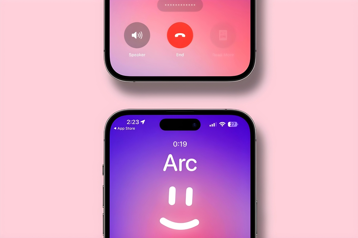 Arc search call appel