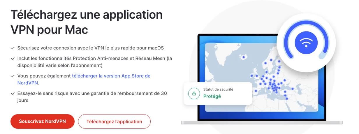 Télécharger NordVPN pour Mac