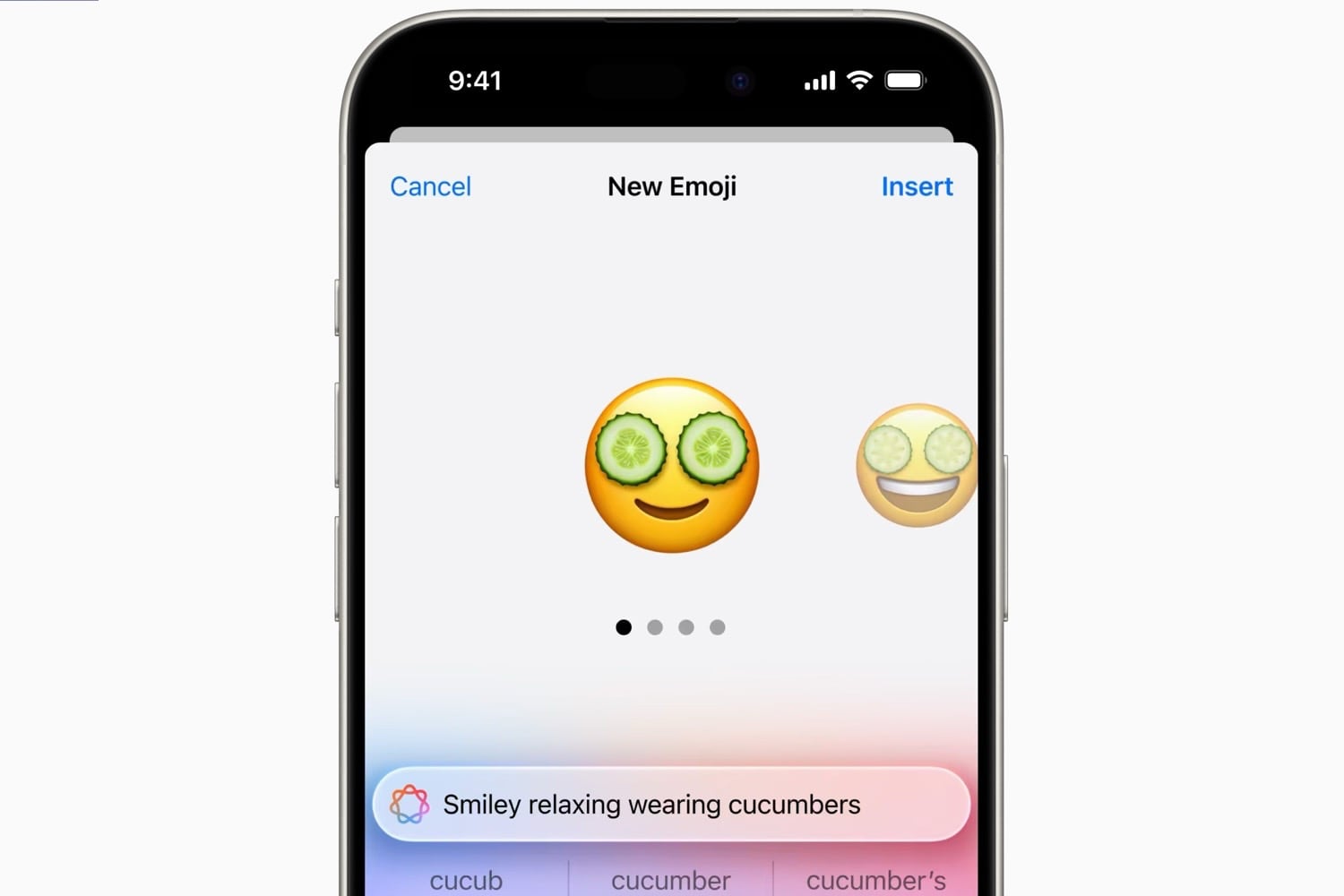 Genmoji Apple Intelligence