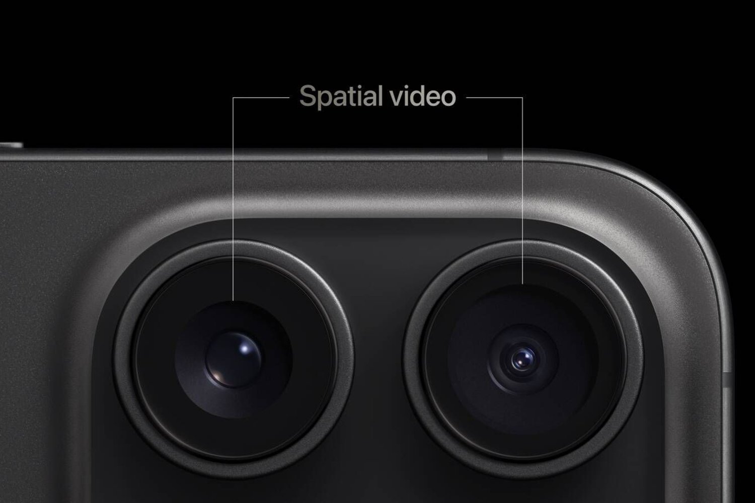 Video spatiale iPhone 15 pro max