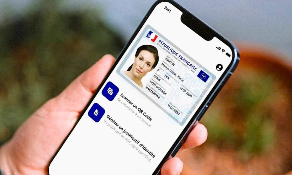 Carte identite app iPhone france identité