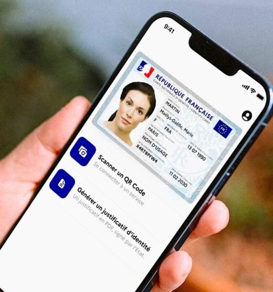 Carte identite app iPhone france identité