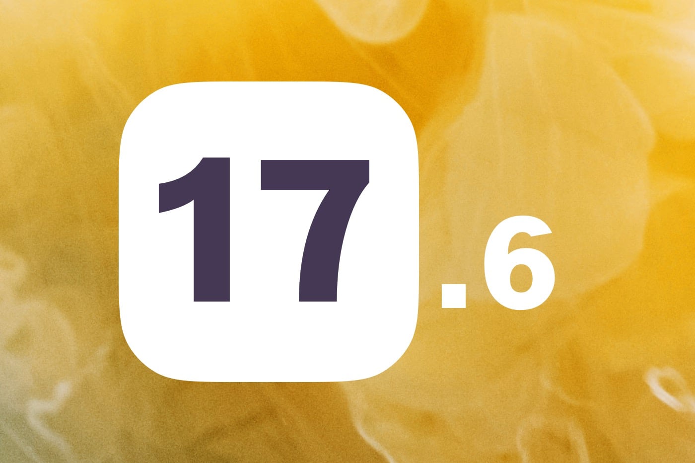 iOS 17.6 jaune