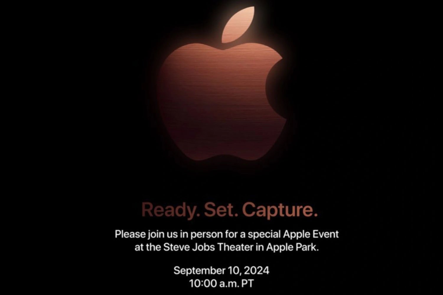 Invitation apple