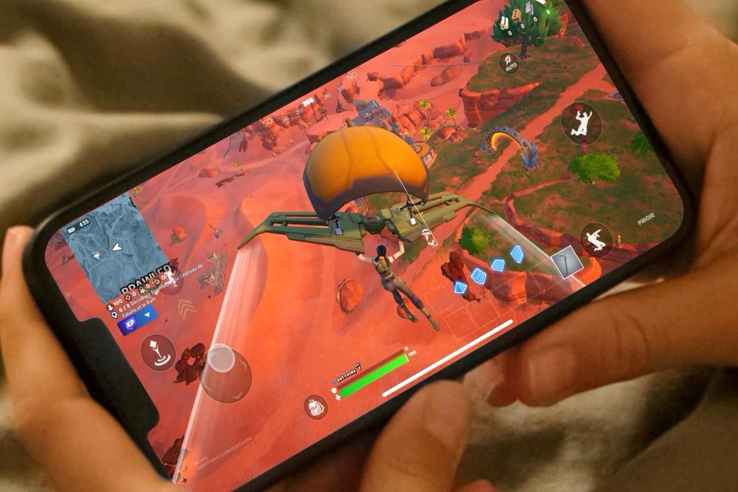 Jeu Fortnite iPhone