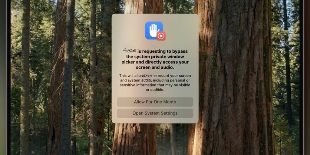 Pop up sequoia beta 6