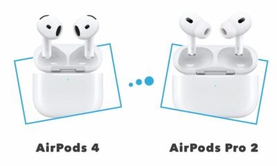 AirPods 4 versus AirPods Pro 2