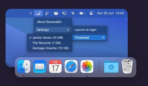 App macOS BananaBin