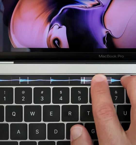 Samplr touch bar