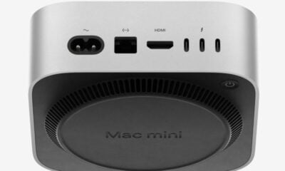 Mac mini M4 bouton