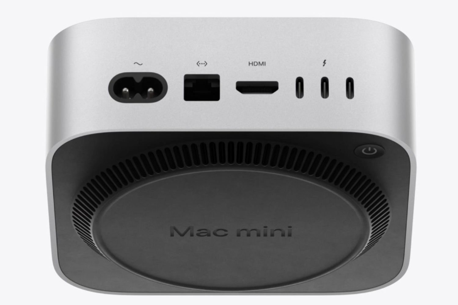 Mac mini M4 bouton