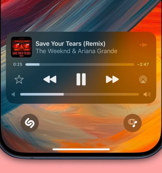 Volume slider curseur retour ios 18 18.2