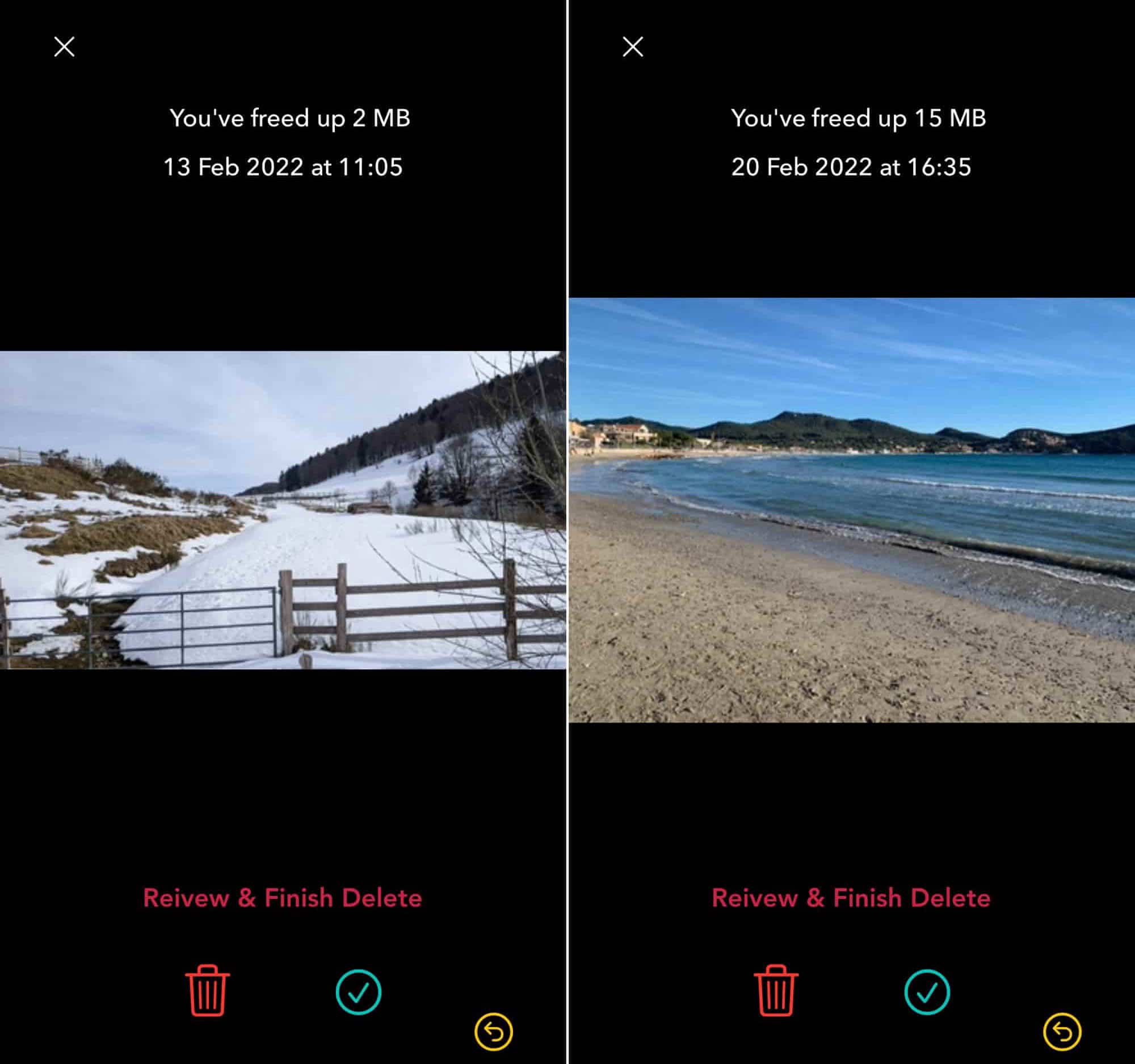 Gallery Tap app photos