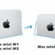 Comparatif Mac mini m1 vs Mac mini M2 vs Mac mii M4