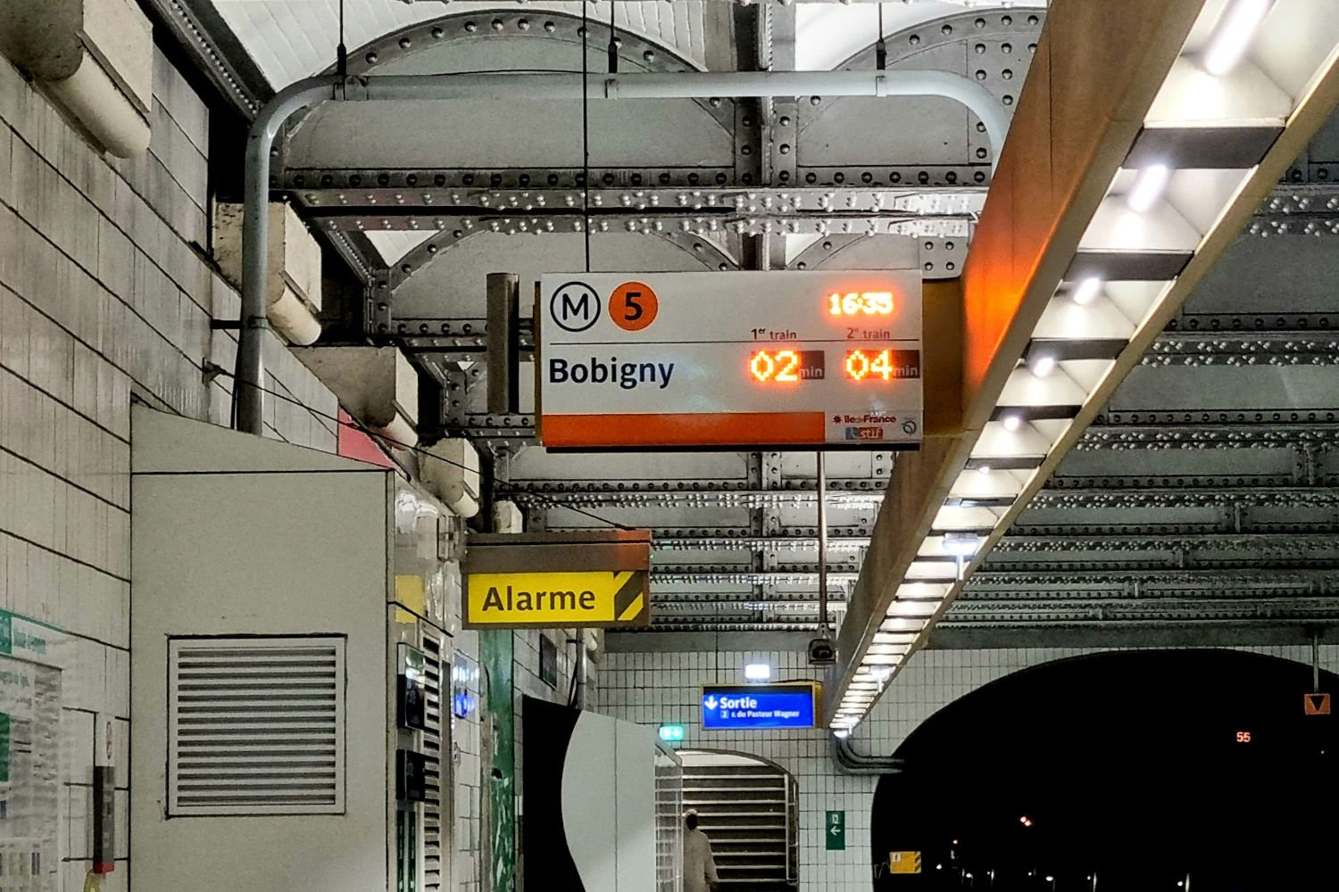 Metro paris controle