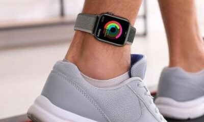 Apple watch cheville pied