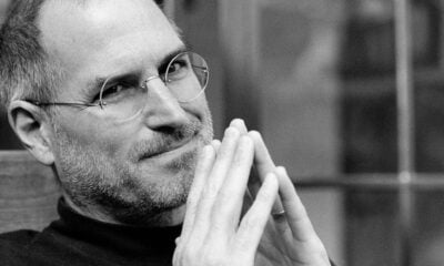 Steve jobs photo noir et blanc