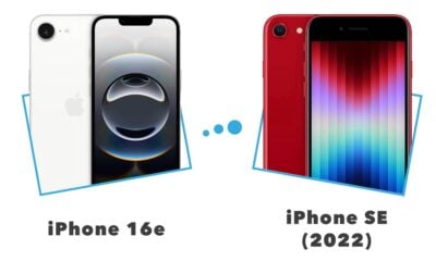 iPhone 16e vs iPhone SE 2022