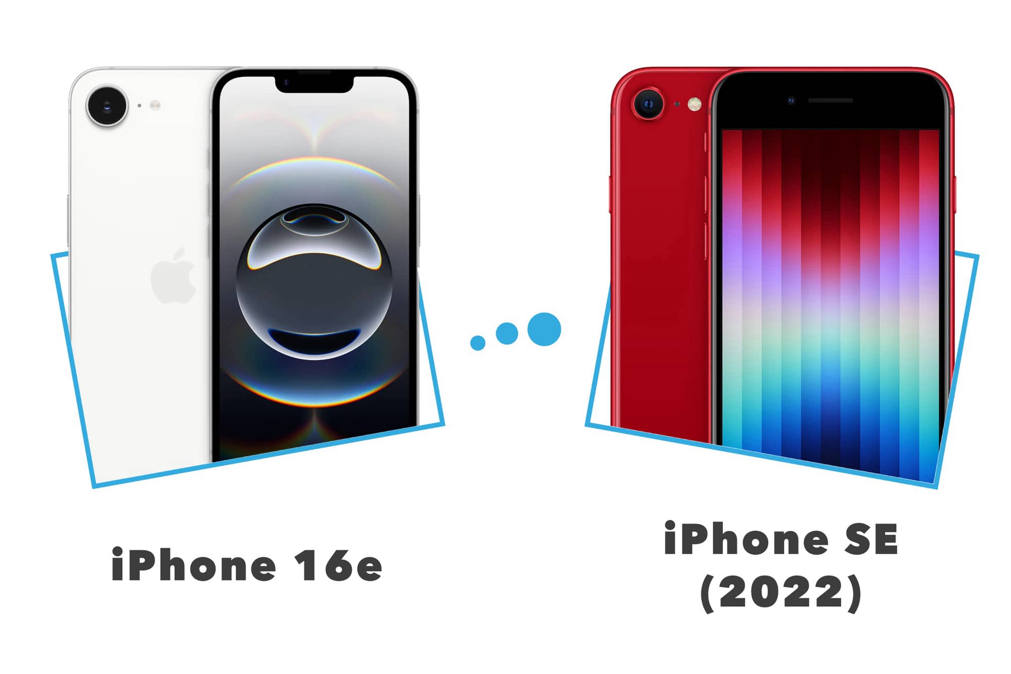 iPhone 16e vs iPhone SE 2022