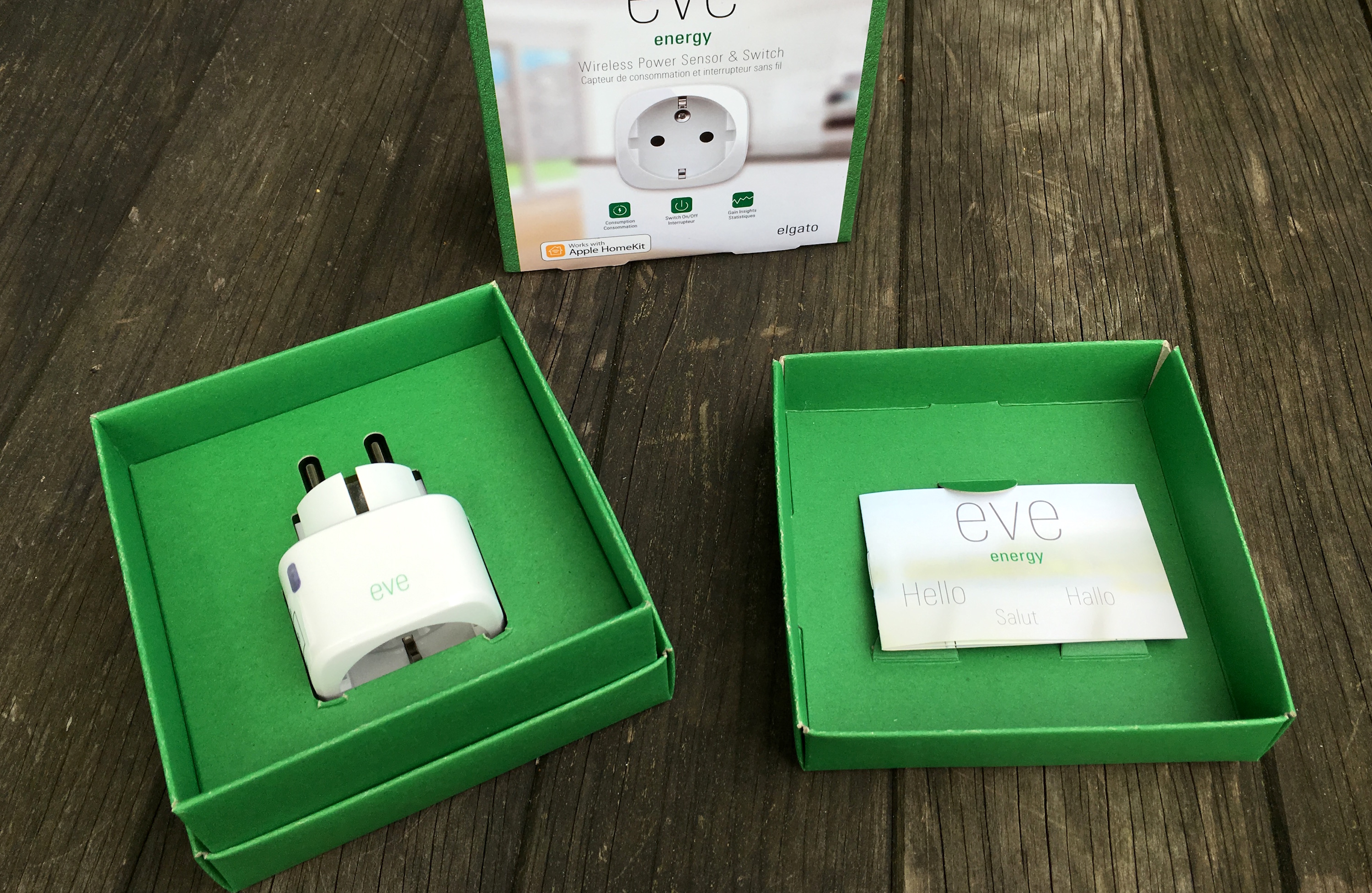 Eve Prise intelligente et compteur d'énergie avec programmations intégrées,  Apple HomeKit